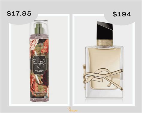 fairytale bath and body works dupe